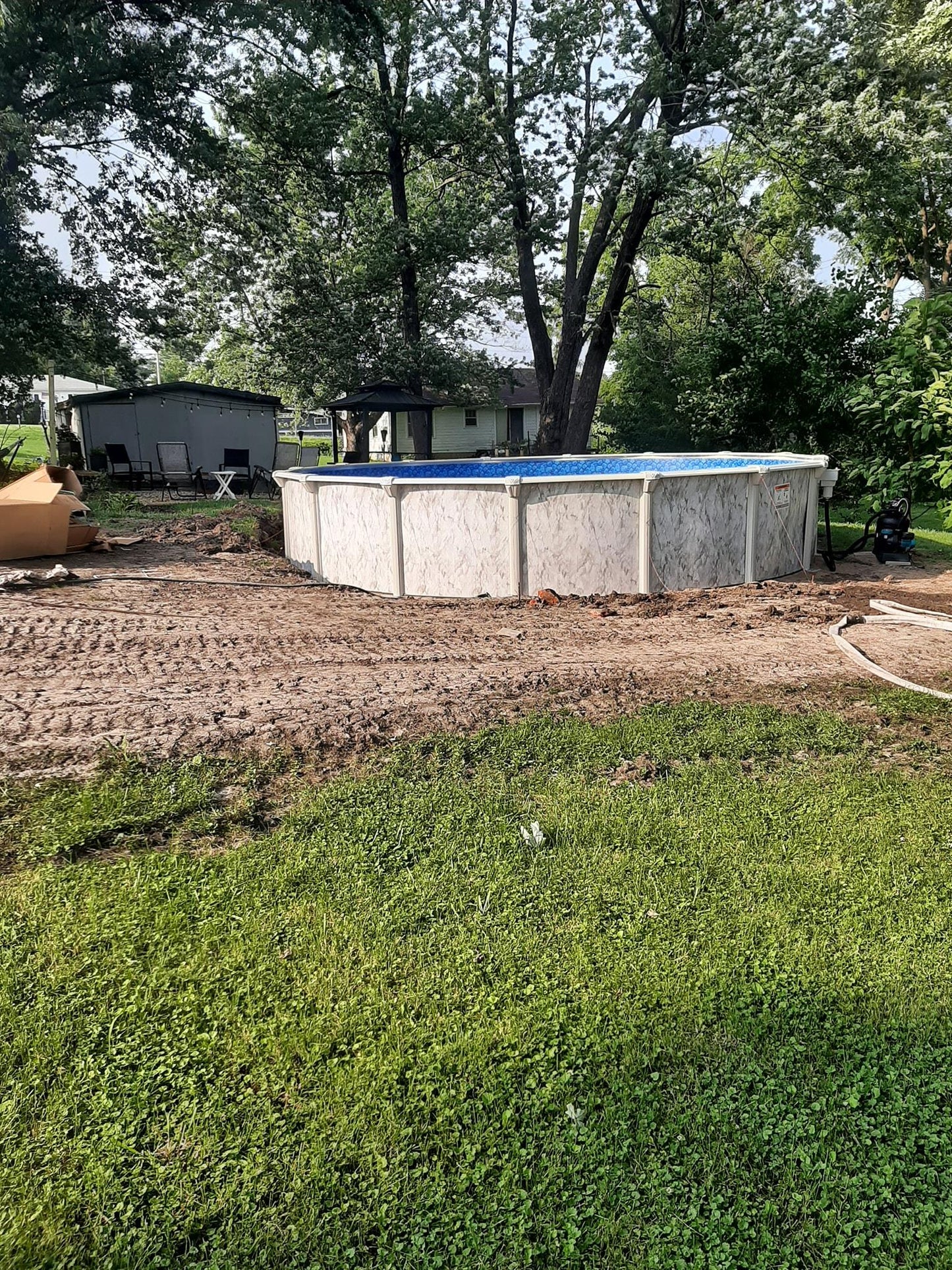 Ultimate Pool Package 21' Sterling Above Ground Swimming Pool