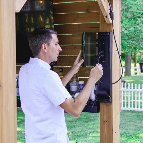 Cedar Springs Outdoor Bar — Professionally Installed