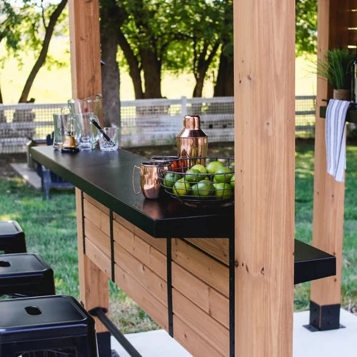 Cedar Springs Outdoor Bar — Professionally Installed