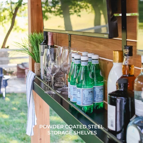 Cedar Springs Outdoor Bar — Professionally Installed