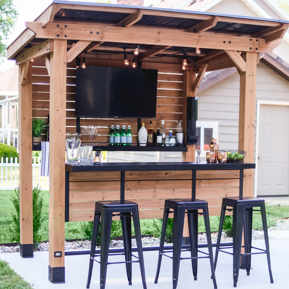 Cedar Springs Outdoor Bar — Professionally Installed