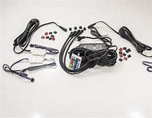 Load image into Gallery viewer, Four(4) Light Smart Colored Rail Lights Expansion Kit Above Ground Swimming Pool Light