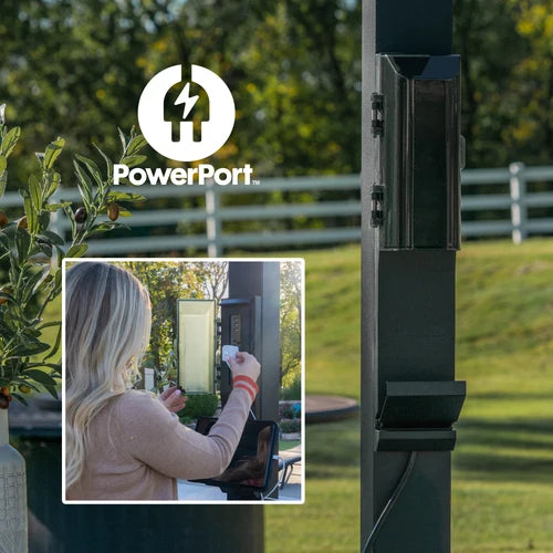14×10 Sarasota Steel Louvered Pergola $3,750 Professionally Installed
