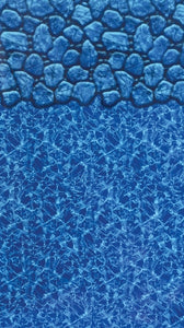 Round Pebble Springs Beaded Embassy Pool Liner