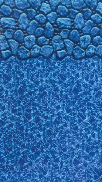 Oval Pebble Springs Beaded Embassy Pool Liner