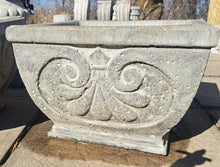 Load image into Gallery viewer, Locally custom poured concrete planters, benches, and pavers