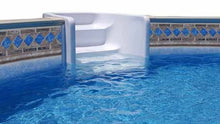 Load image into Gallery viewer, Whispering Wind II In-Step Pool.  For the feel of a below ground pool without the cost!