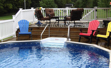 Load image into Gallery viewer, Whispering Wind II In-Step Pool.  For the feel of a below ground pool without the cost!