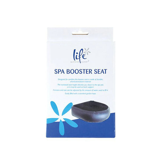 Hot tub spa Booster Seat Cushion, 13" x 14", Dark Gray/Blue
