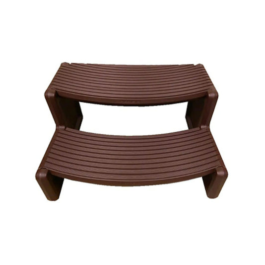 Hot tub spa Steps, Confer Handi-Step 2, 27"Wide Espresso